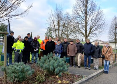 Inauguration des bacs de compostage