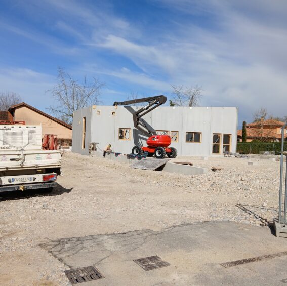 Travaux Route des Prés
