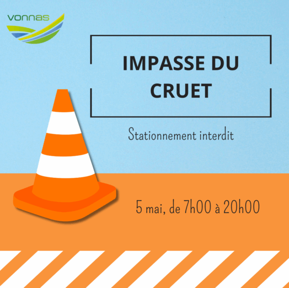 Travaux – Impasse du Cruet