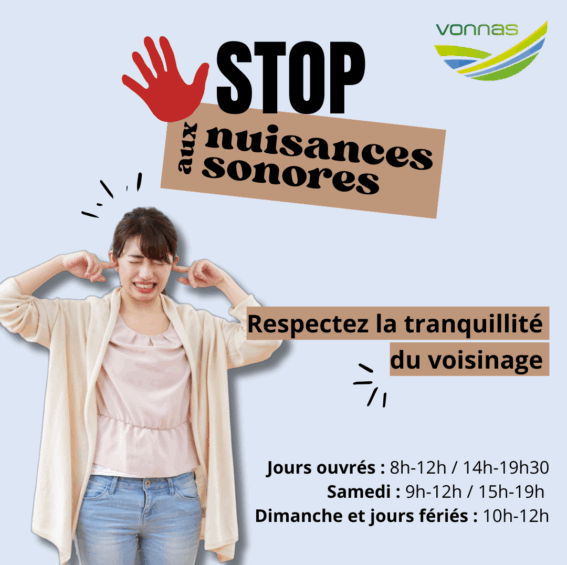 Stop aux nuisances sonores !