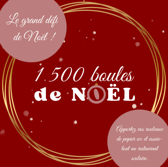 Le défi de Noël est de retour cette année 