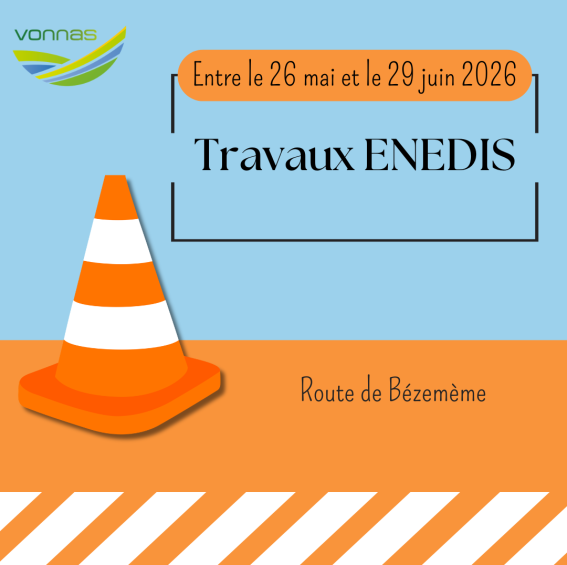 Travaux route de Bézemème