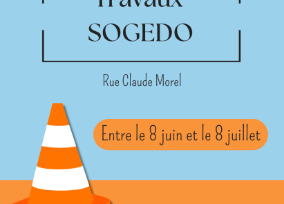 Travaux Rue Claude Morel