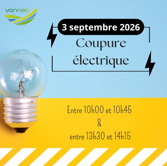 Coupure d’électricité 03/09